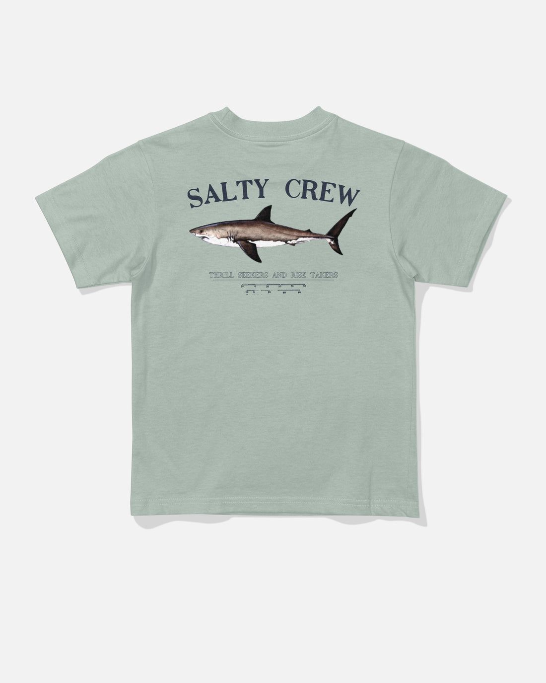 Salty Crew / Bruce Toddler SS Tee / Aqua Grey