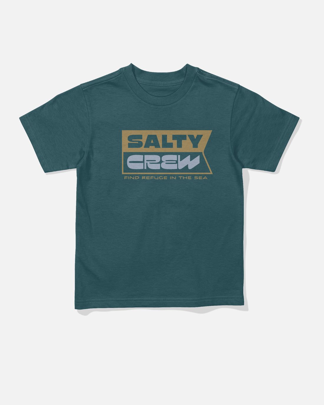Salty Crew / Inverse Flag Toddler SS Tee / Atlantic Blue