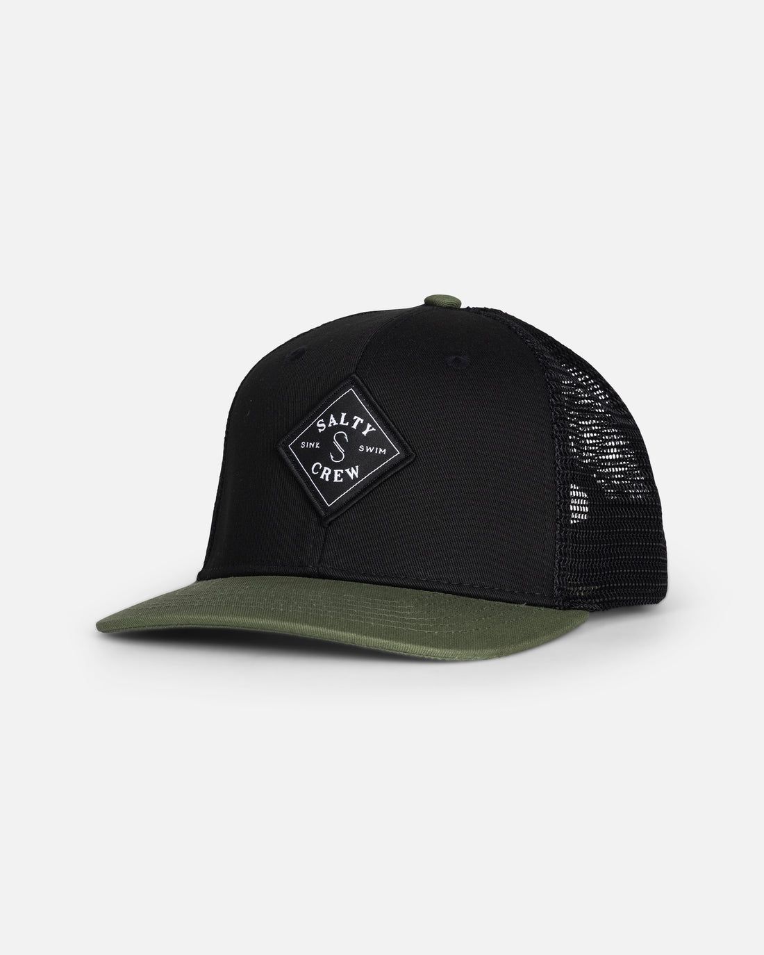 Salty Crew / Sealine Boys Retro Trucker / Black/Green