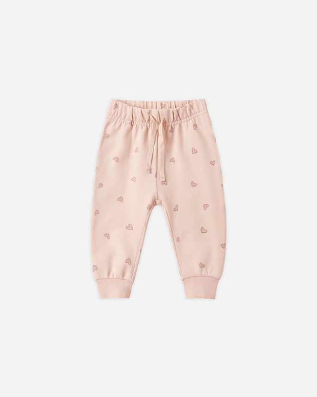 Quincy Mae / Infant Relaxed Sweatpant / Hearts