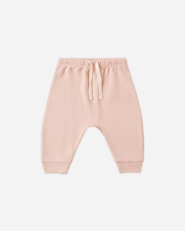 Quincy Mae / Infant Drawstring Pant / Dusty Rose