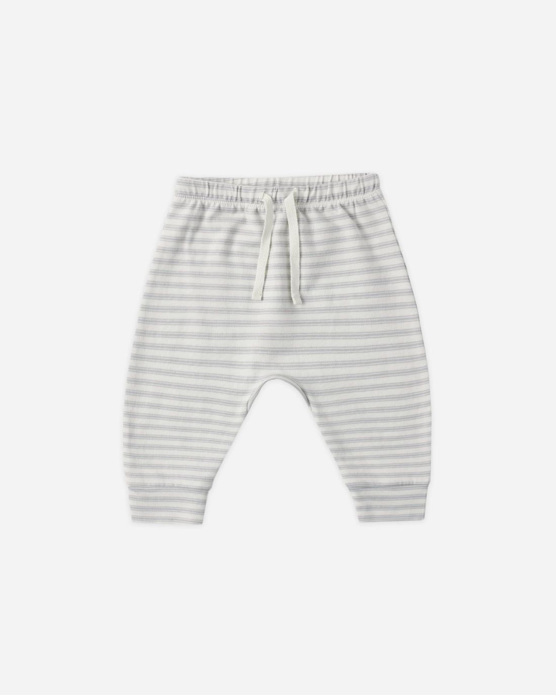 Quincy Mae / Infant Drawstring Pant / Cloud Stripe