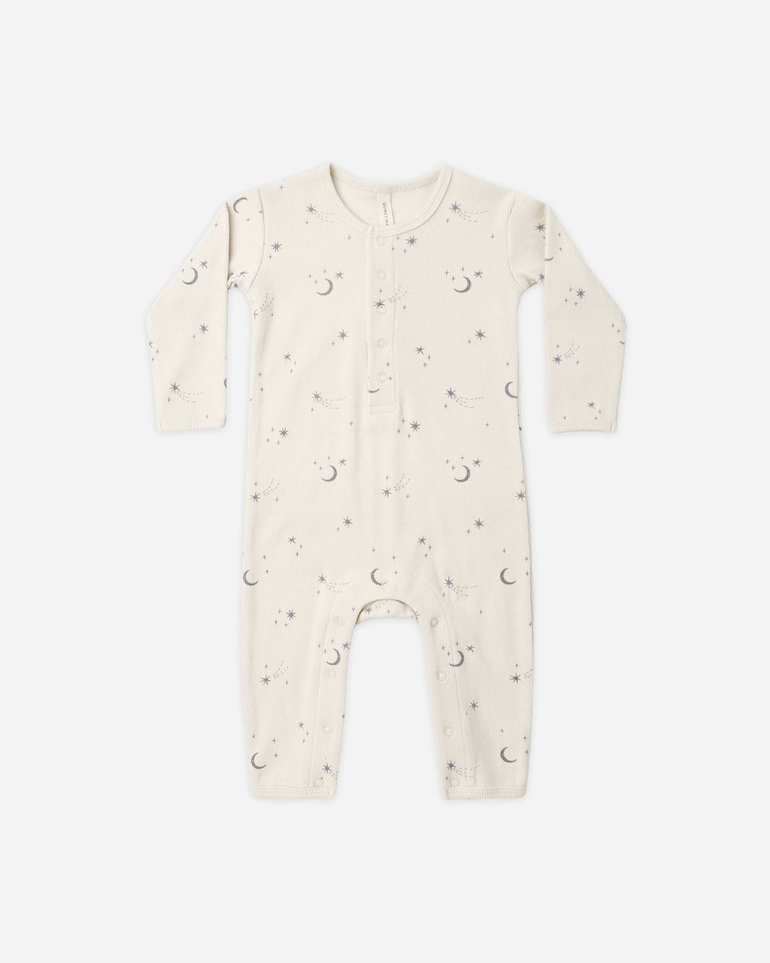Quincy Mae / Ribbed Baby Jumpsuit / Celestial