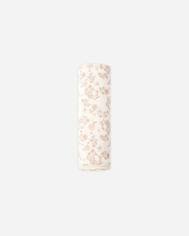 Quincy Mae / Swaddle / Floral Vine