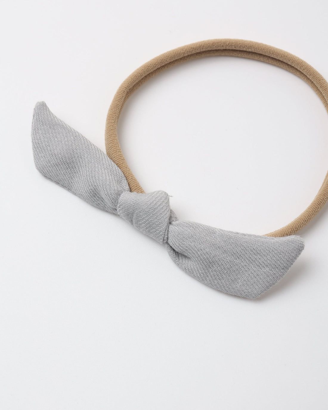 Quincy Mae / Infant Little Knot Headband / Cloud/Beige
