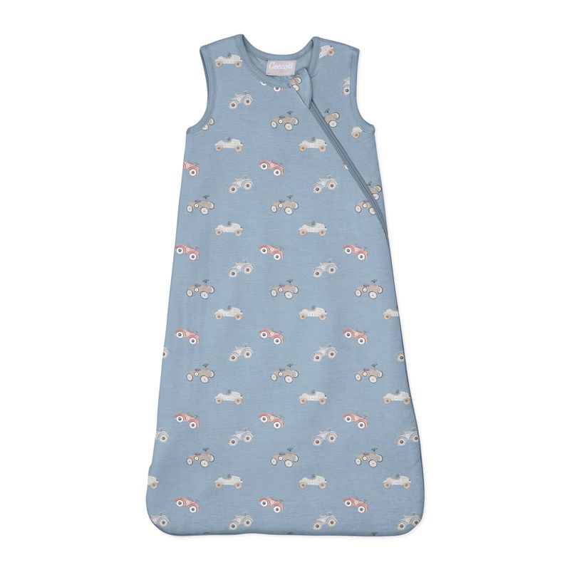 Coccoli / Modal 1.5 Togs Sleepsack / Cars on Steel Blue