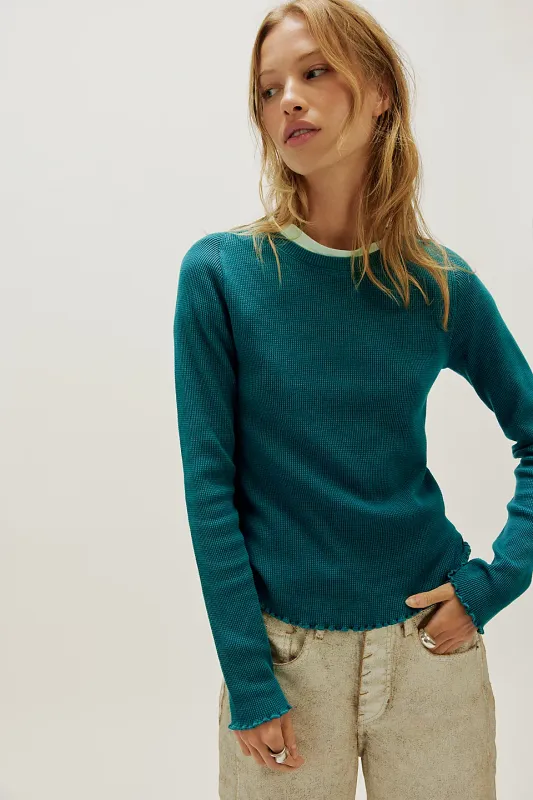 Easy Does It Tee/Still Sea