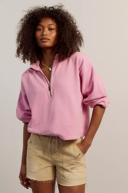 Celeste Quarterzip/ Hummingbird Pink