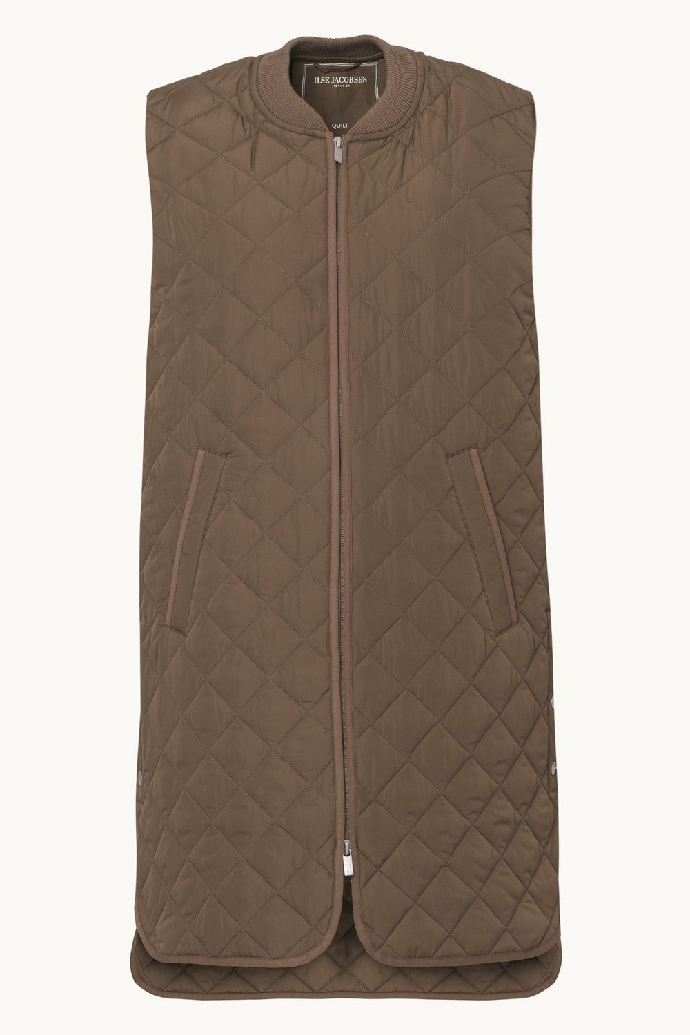 Ilse Jacobsen / Quilted Vest / Mud