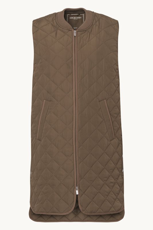 Ilse Jacobsen / Quilted Vest / Mud