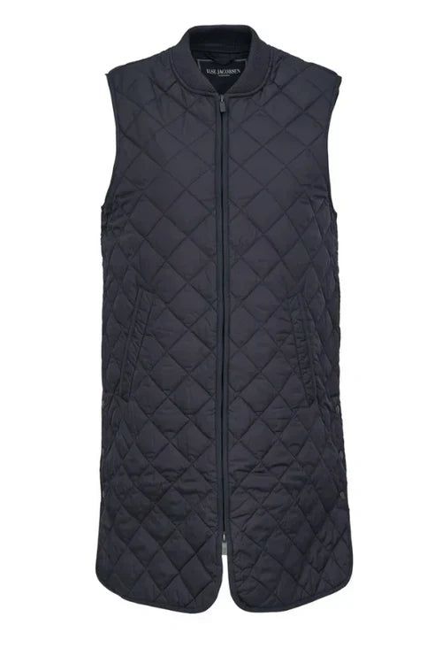 Ilse Jacobsen / Quilted Vest / Black