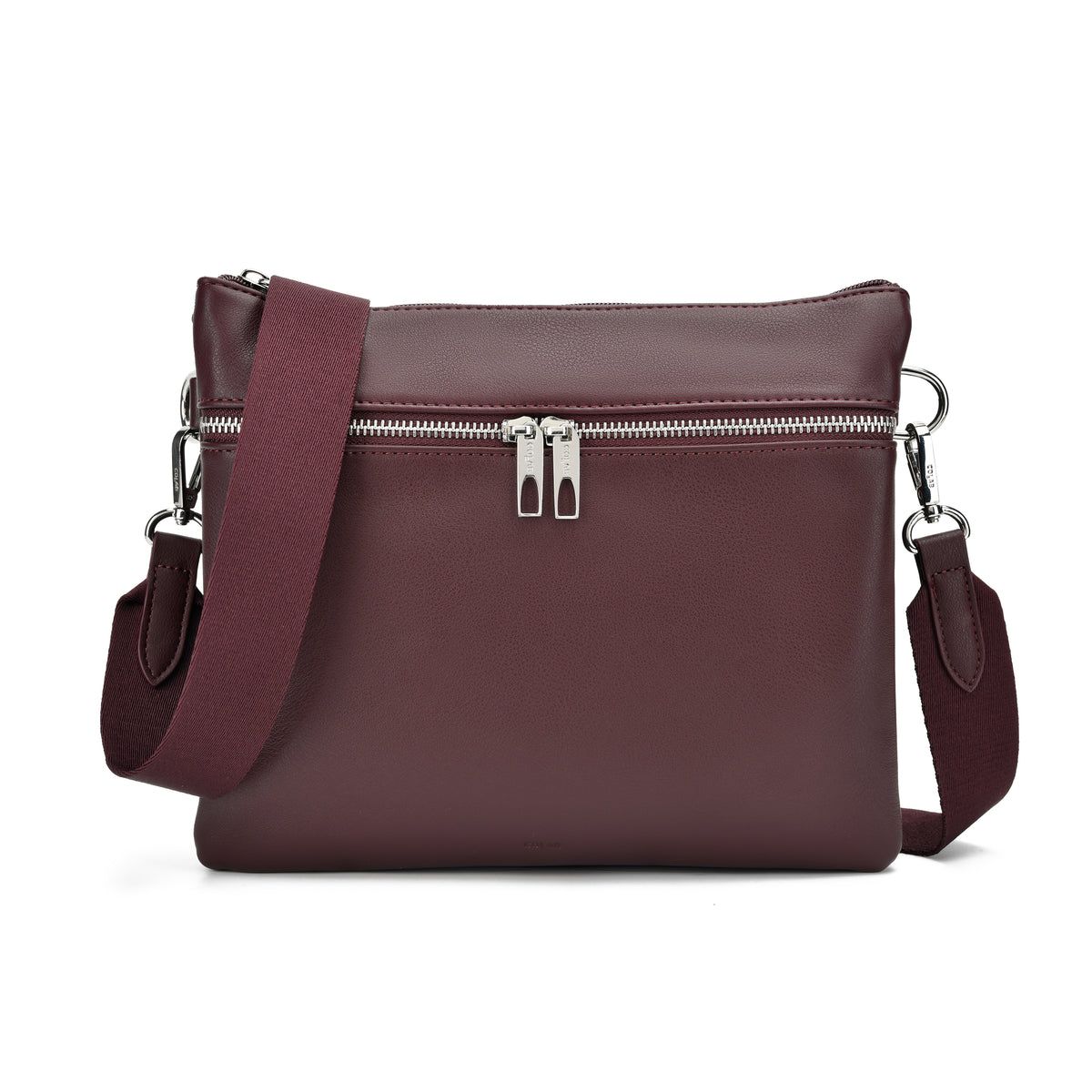Co-Lab / 7520 / The “Arquette” Crossbody / Dark Maroon