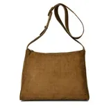Co-Lab / 7564 / “Kira” Shoulder Bag / Suede Crocodile