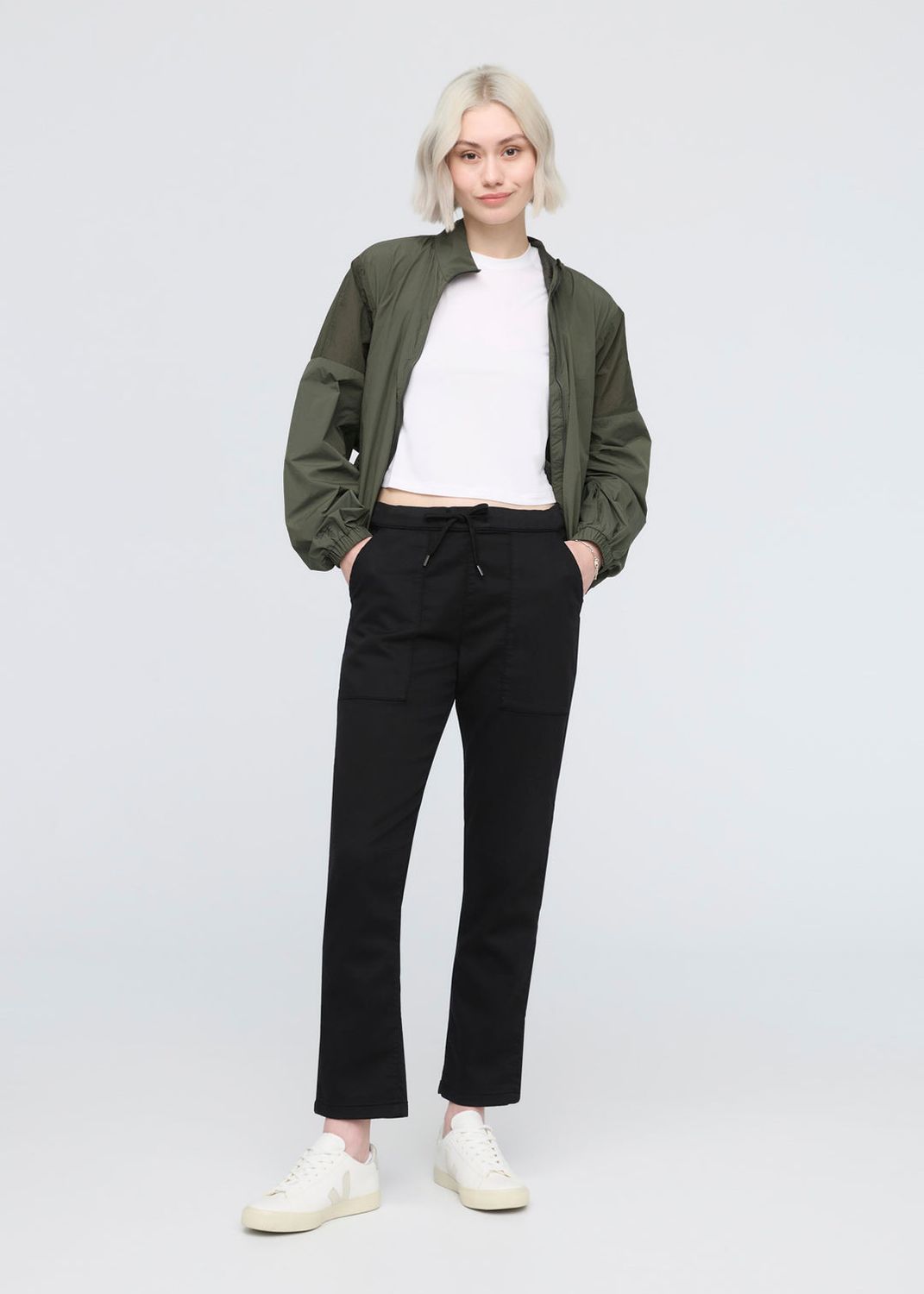 DUER / No Sweat Harbour Pant / Black