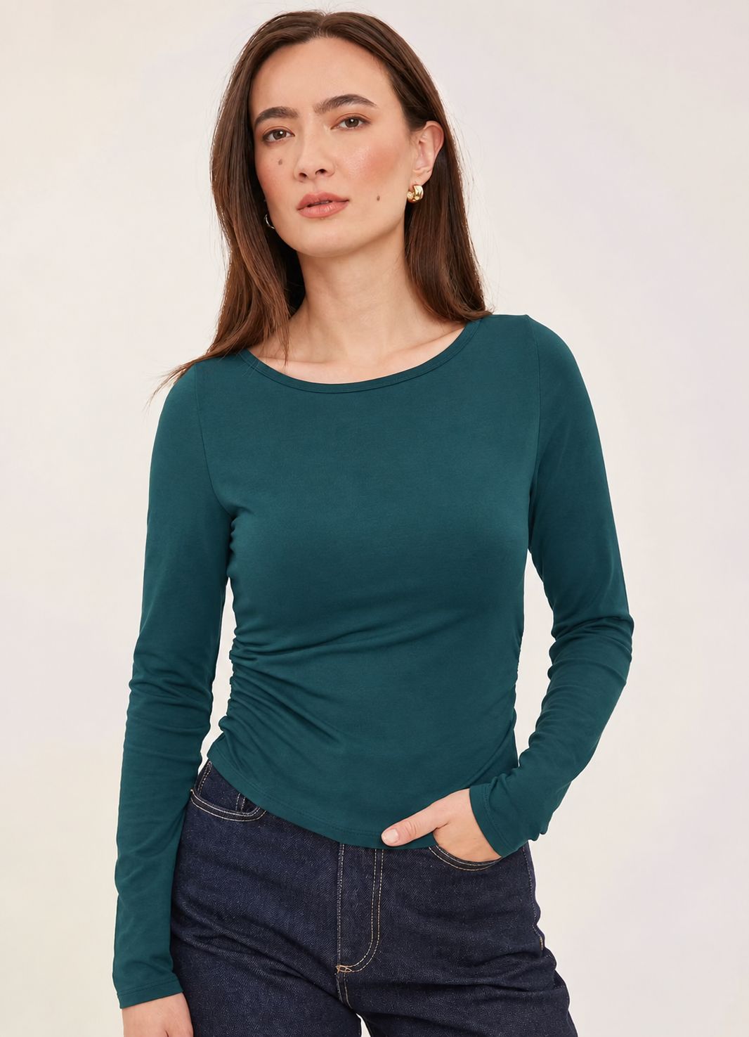 Gentle Fawn / Reese Top / Spruce