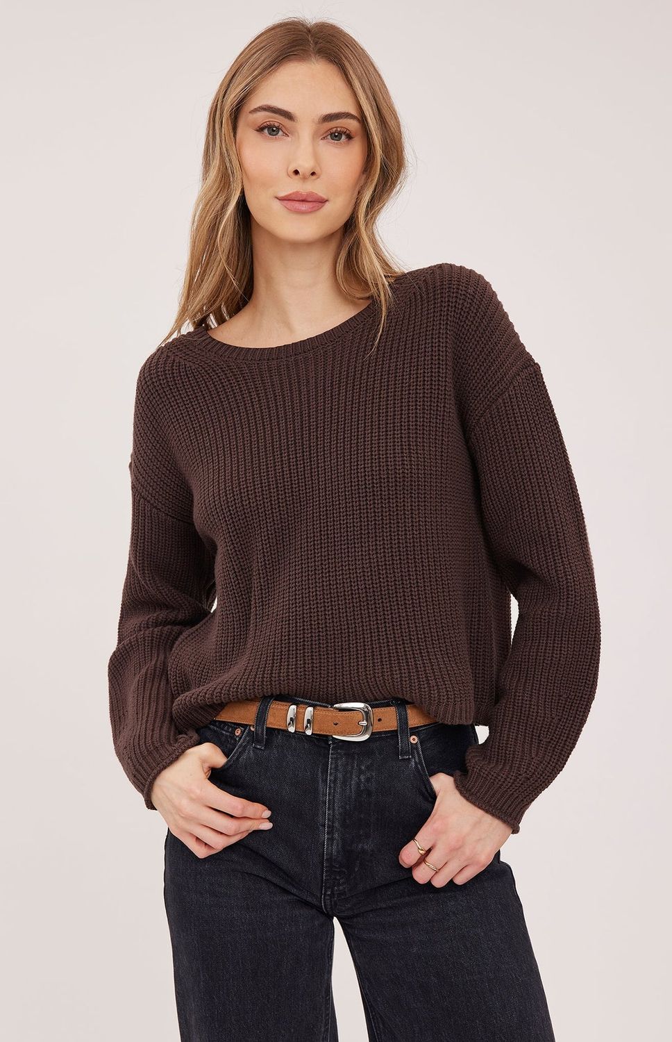 Gentle Fawn / Isadora Pullover / Java