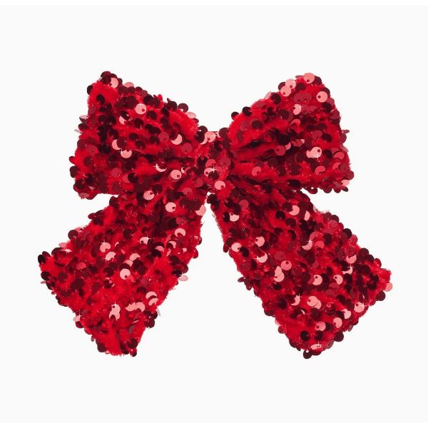 Rockahula Sequin Velvet Bow Clip