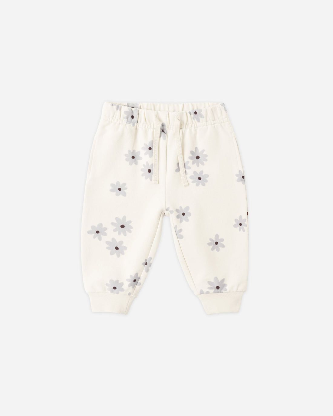 Quincy Mae / Relaxed Fleece Sweatpant / Blue Daisy