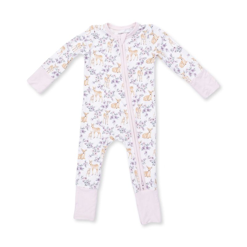 Angel Dear /  Convertible Romper / Floral Deer