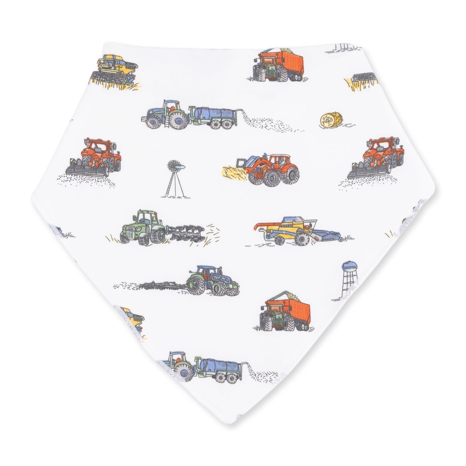 Angel Dear / Bandana Bib / Farm Machines