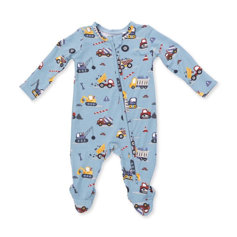 Angel Dear / 2 Way Zipper Footie / Crayon Construction
