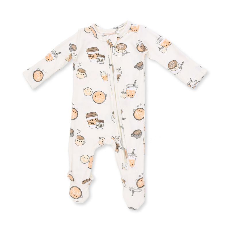 Angel Dear / 2 Way Zipper Footie / Love You a Latte