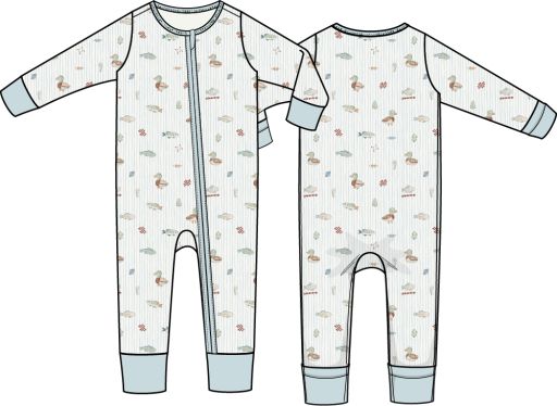 Angel Dear / Convertible Romper / Lake Cuties, Size: 6/12M