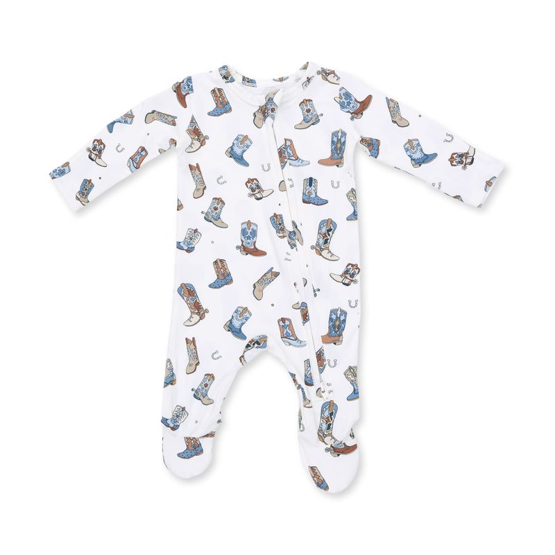 Angel Dear / 2 Way Zipper Footie / Buckaroo Boots
