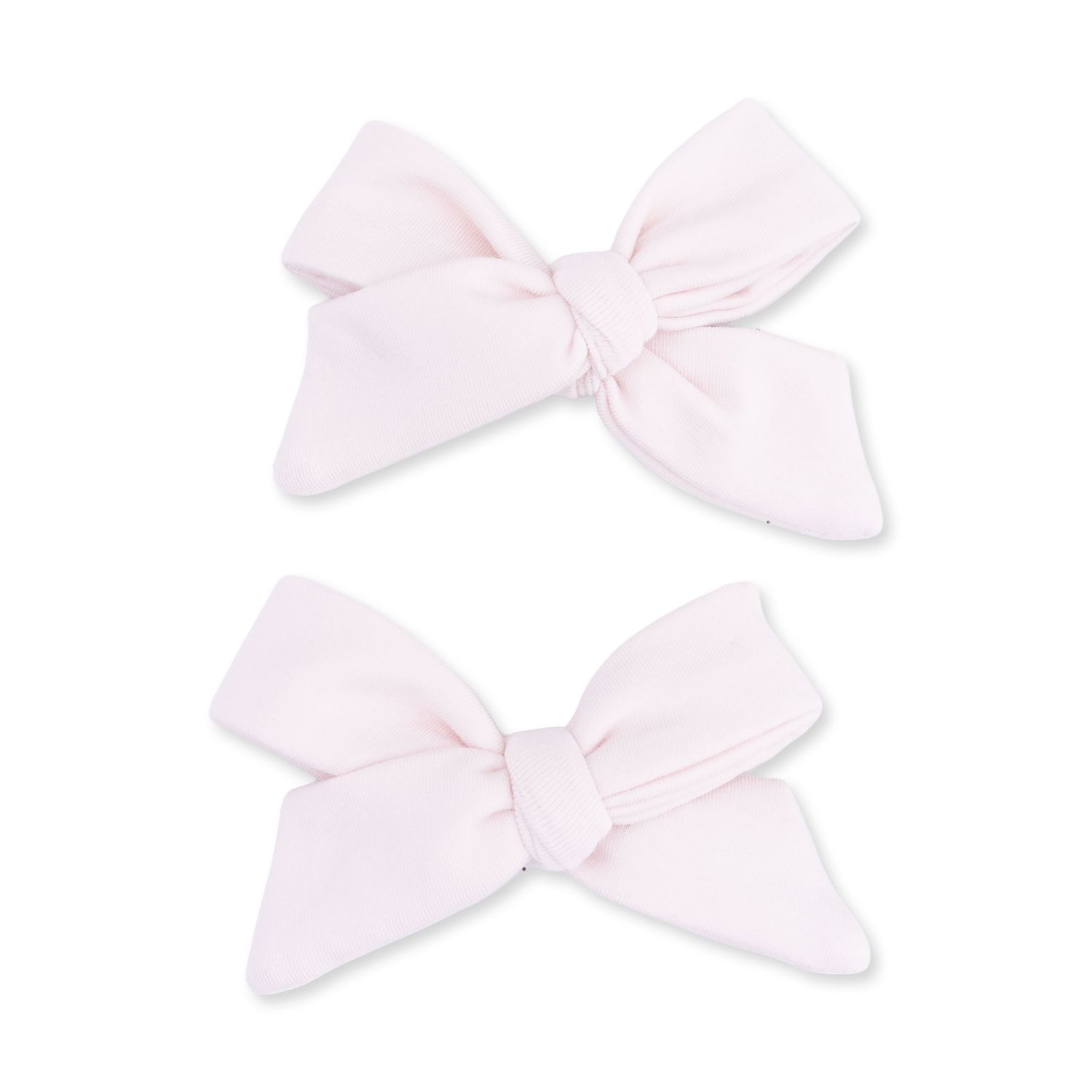 Angel Dear / 2 Pack Bow Clips / Solid Mauve Morn