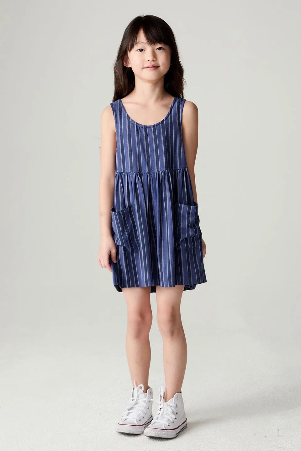 Saltwater Luxe / Girls' Jessi Mini Dress / Indigo