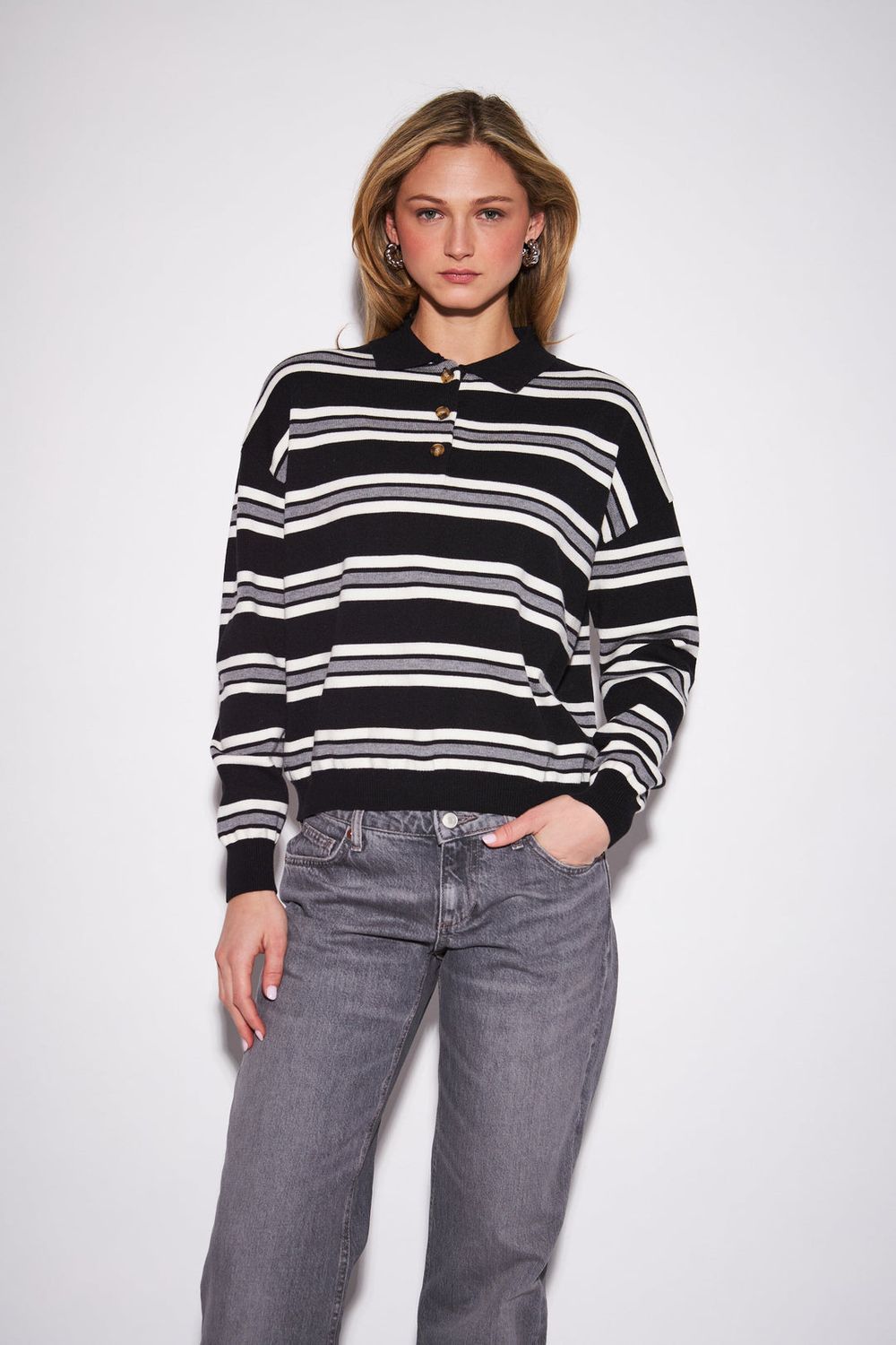 John &amp; Jenn / Poppy / Onyx Stripe