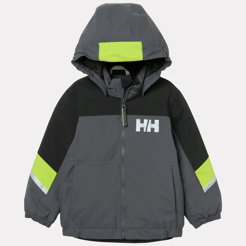 Kids’ Rider Insulated Ski Jacket / Thunder Grey