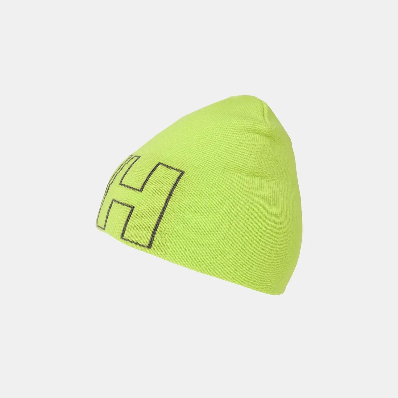 Kids’ Outline Beanie / Luminous Green
