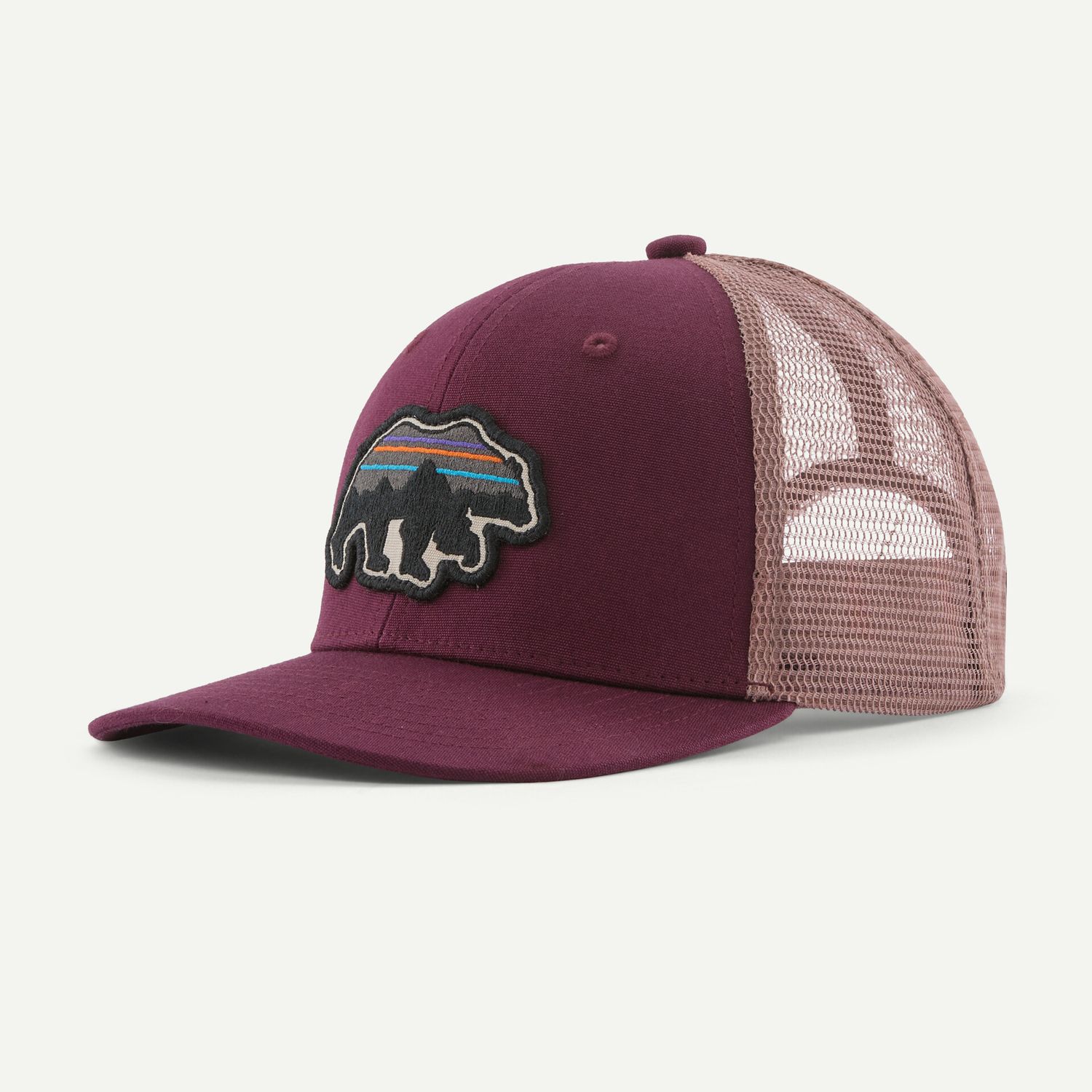 Kids' Trucker Hat / Back for Good Bear/Berry Fig