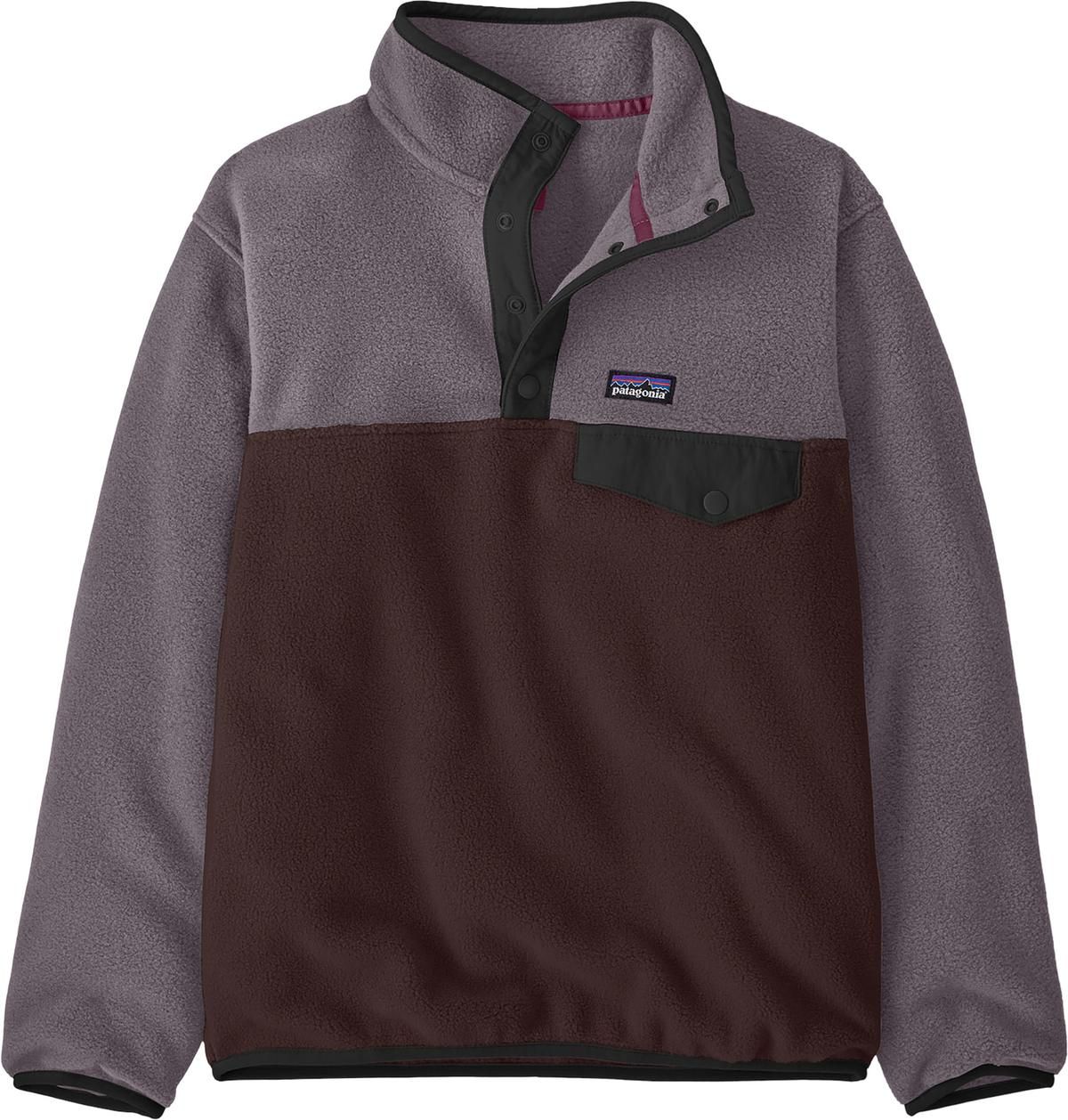 Kids' Lightweight Synchilla® Snap-T® Fleece Pullover / Den Brown