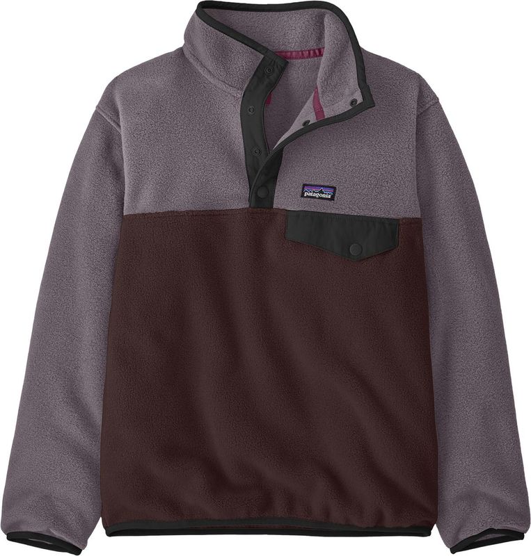 Kids' Lightweight Synchilla® Snap-T® Fleece Pullover / Den Brown