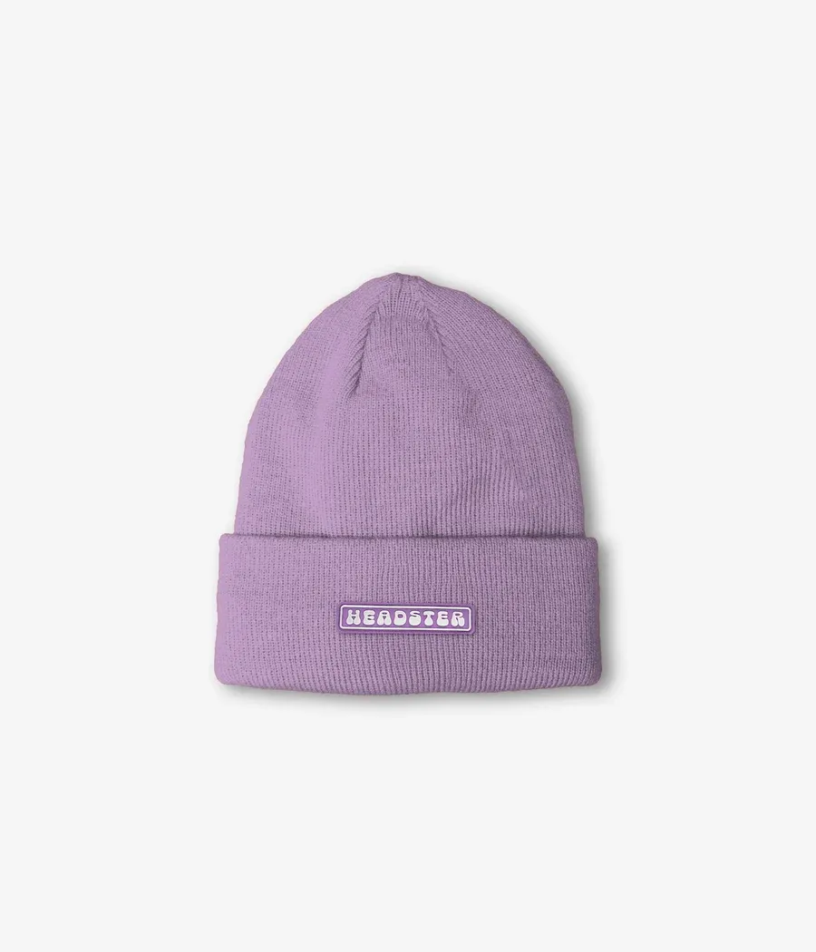 Headster/Resort Beanie Lined with Fleece/Lavender Haze
