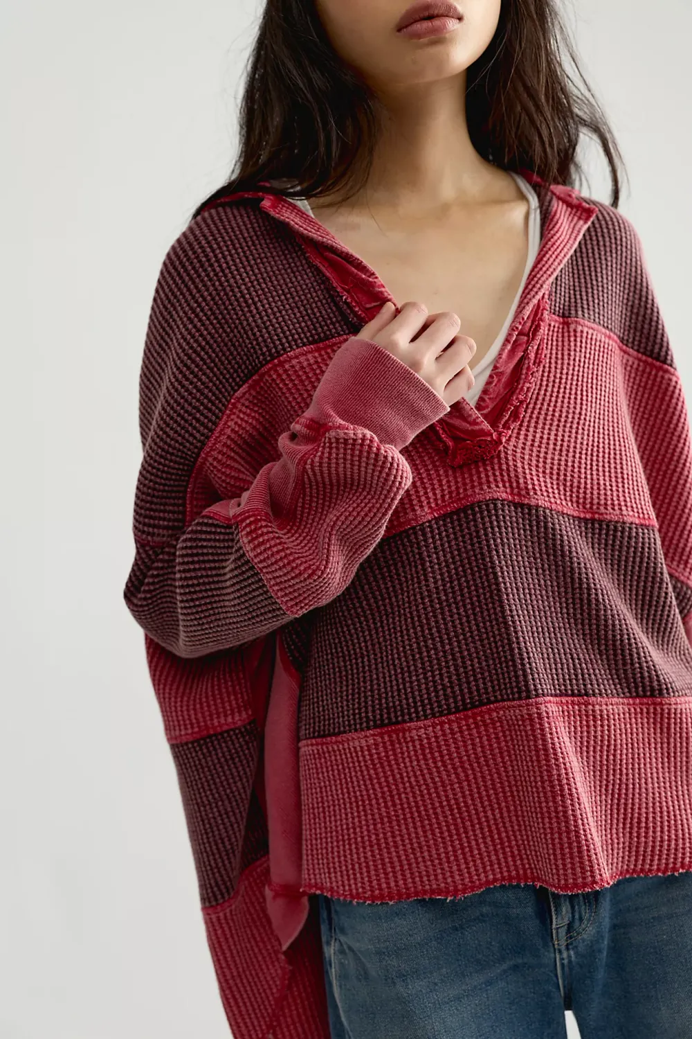 Free People/Rainn Thermal/Pink Combo