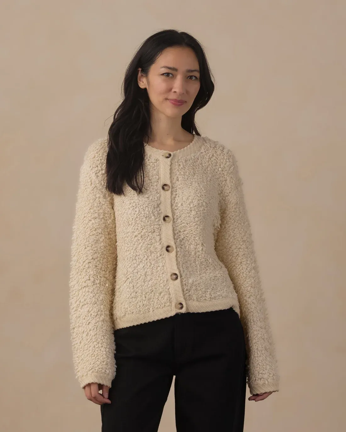 Rylee+Cru/Women's Chloe Cardigan/Natural