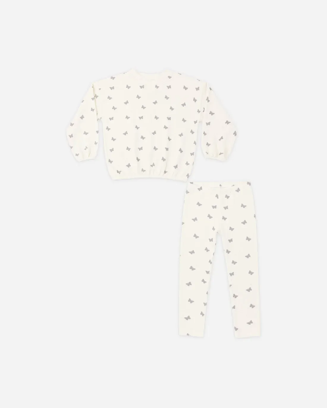 Rylee+Cru/Spongy Knit Set/ Butterfly Ditsy