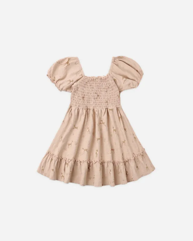Rylee+Cru/Sage Jersey Dress/Fawns