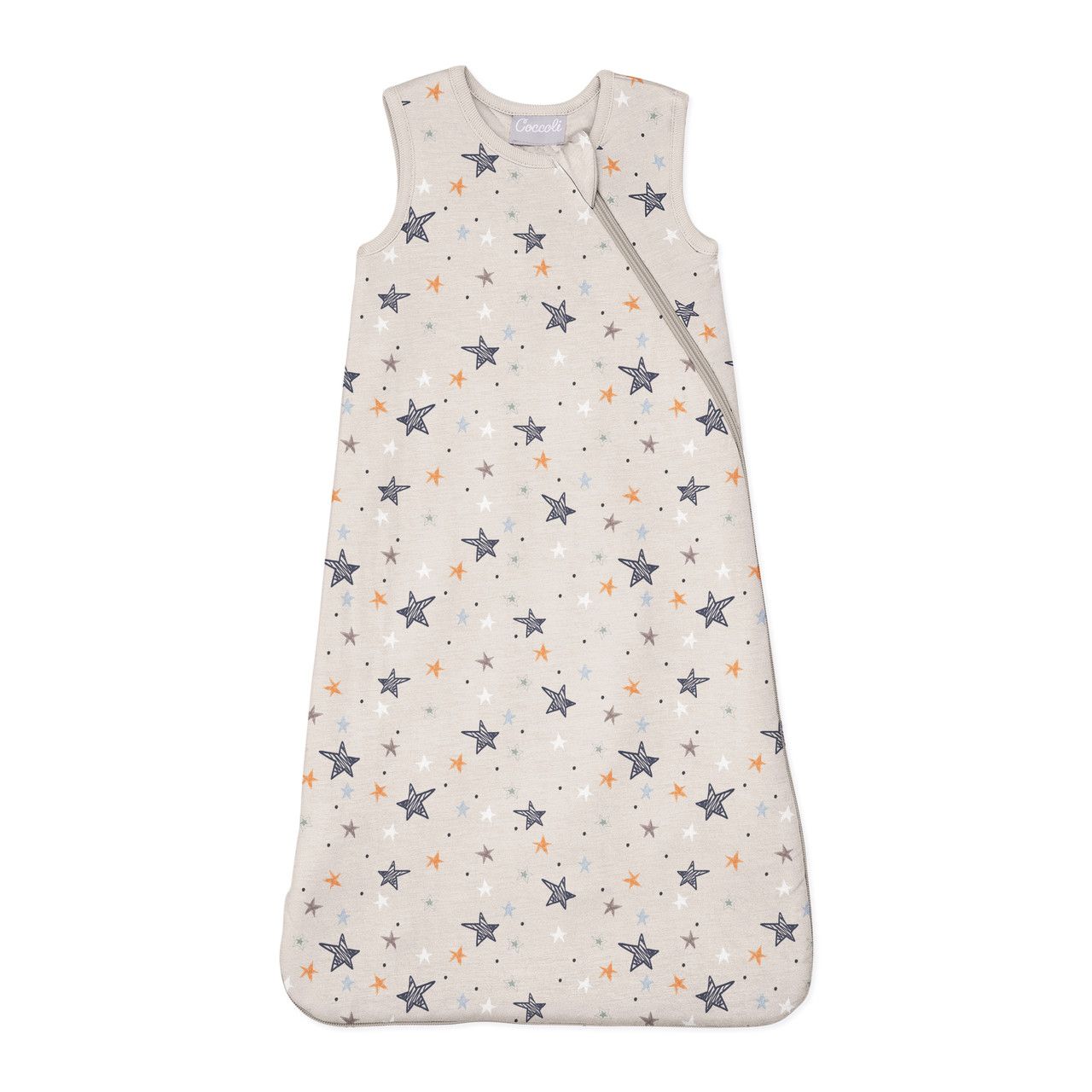 Coccoli/Modal 1.5 Togs Sleepsack/ Stars on Oatmilk/AFM6133