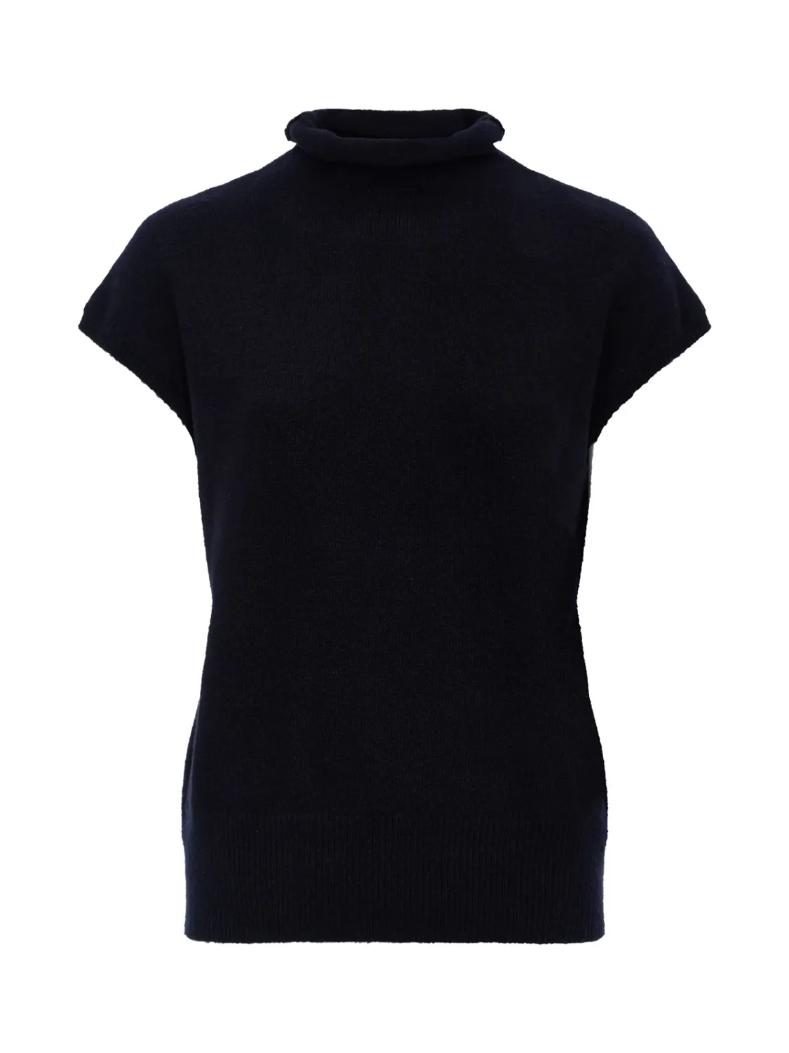 Sanctuary/Mock Neck Sweater Shell/Black
