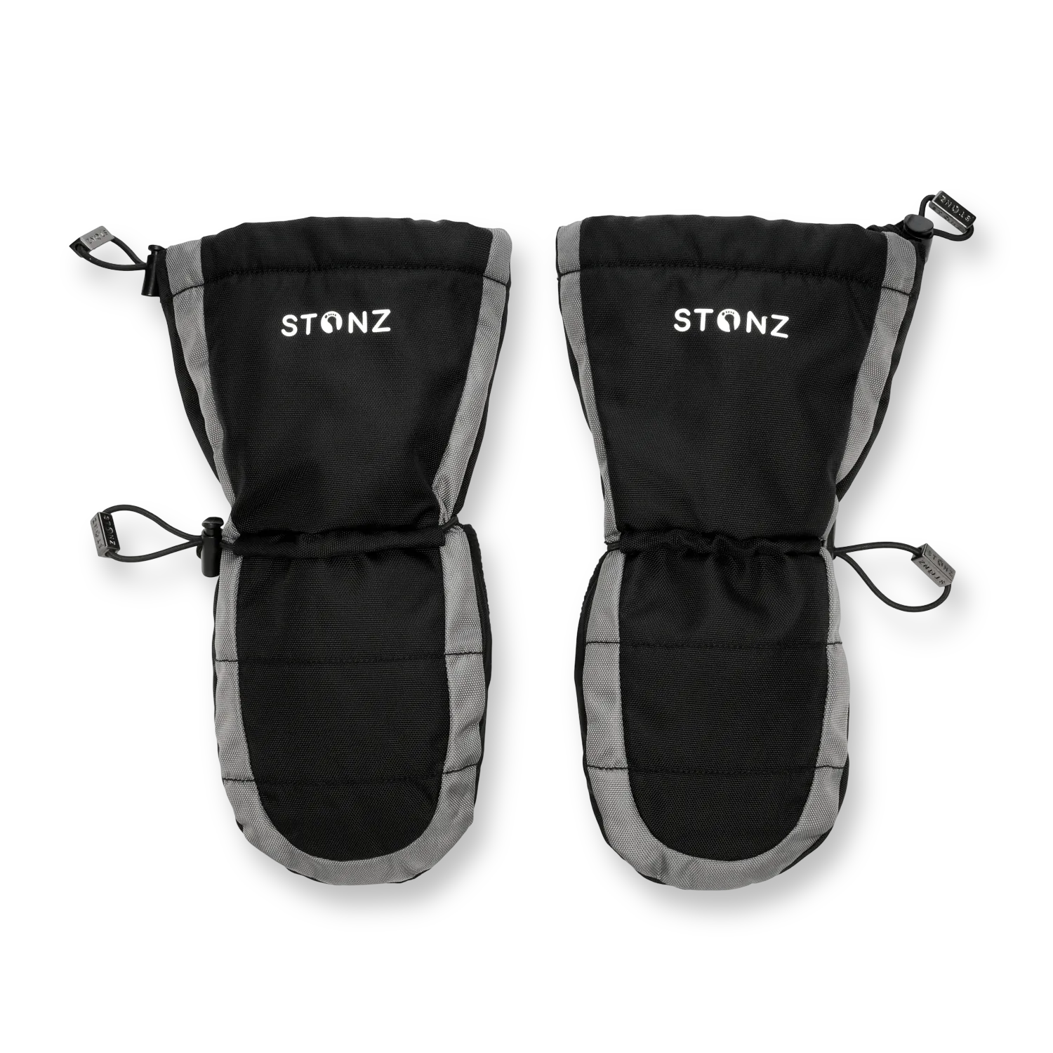 Stonz/Snow Mitts/Toddler &amp; Kid/Black/Grey