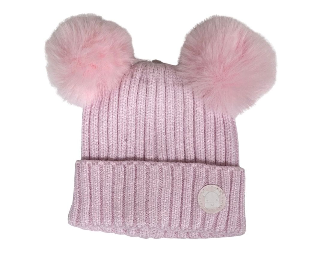 Calikids/Baby PomPom Knit Hat/LTOR/Baby