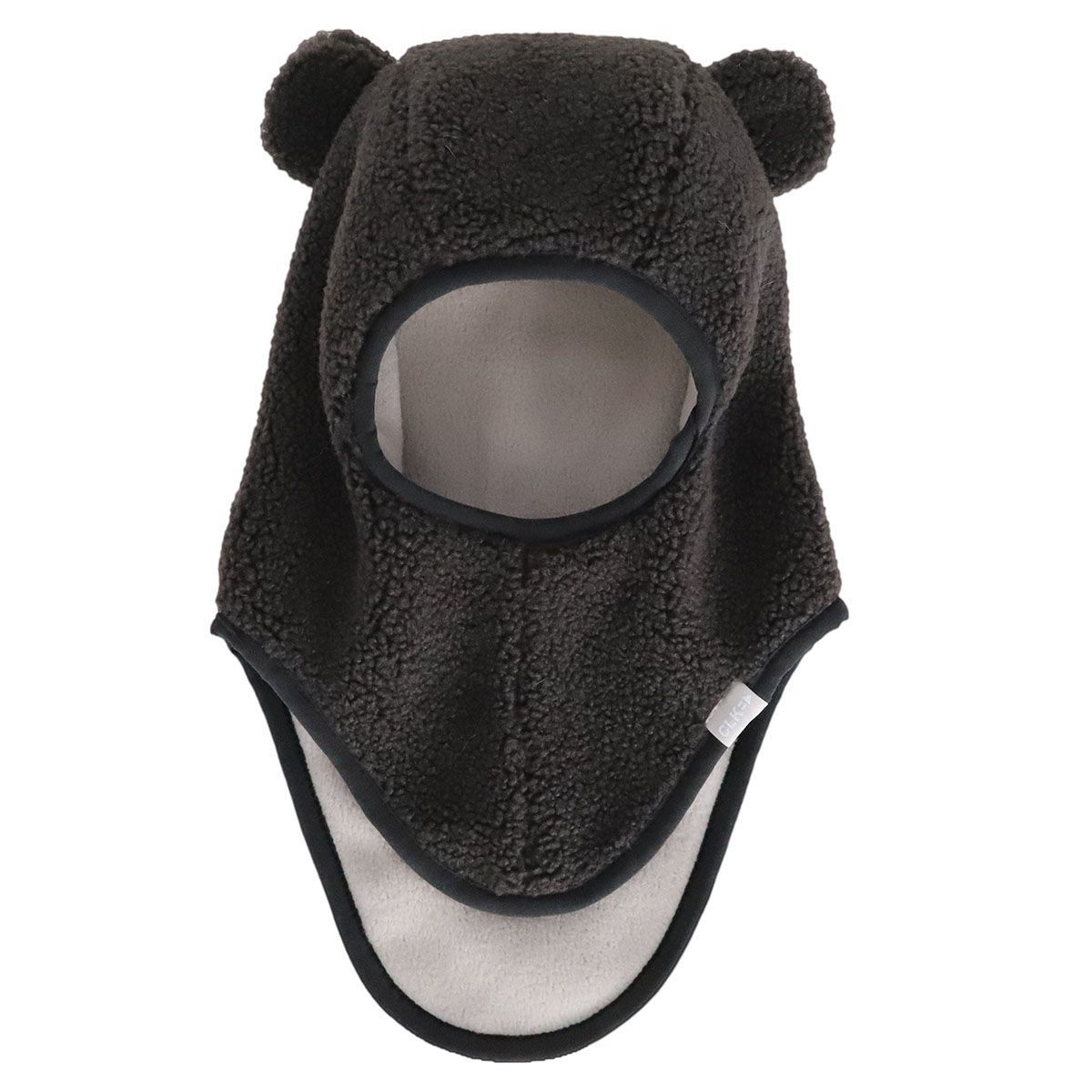 Calikids / Teddy Bear Lined Balaclava / Black Ink