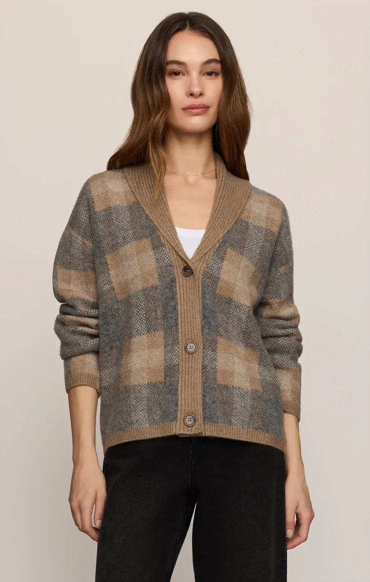 Z Supply/Ludlow Cardigan/Classic Heather Grey