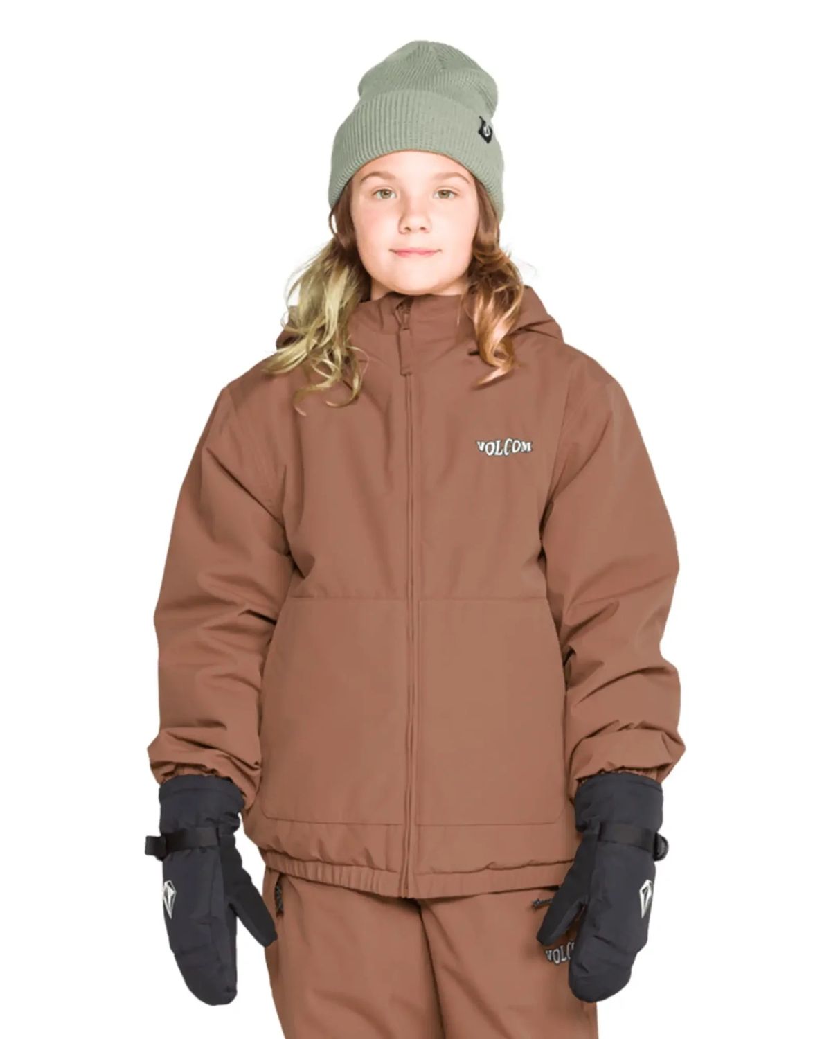 Volcom / Youth Chaos Insulated Snow Jacket / Desert Taupe