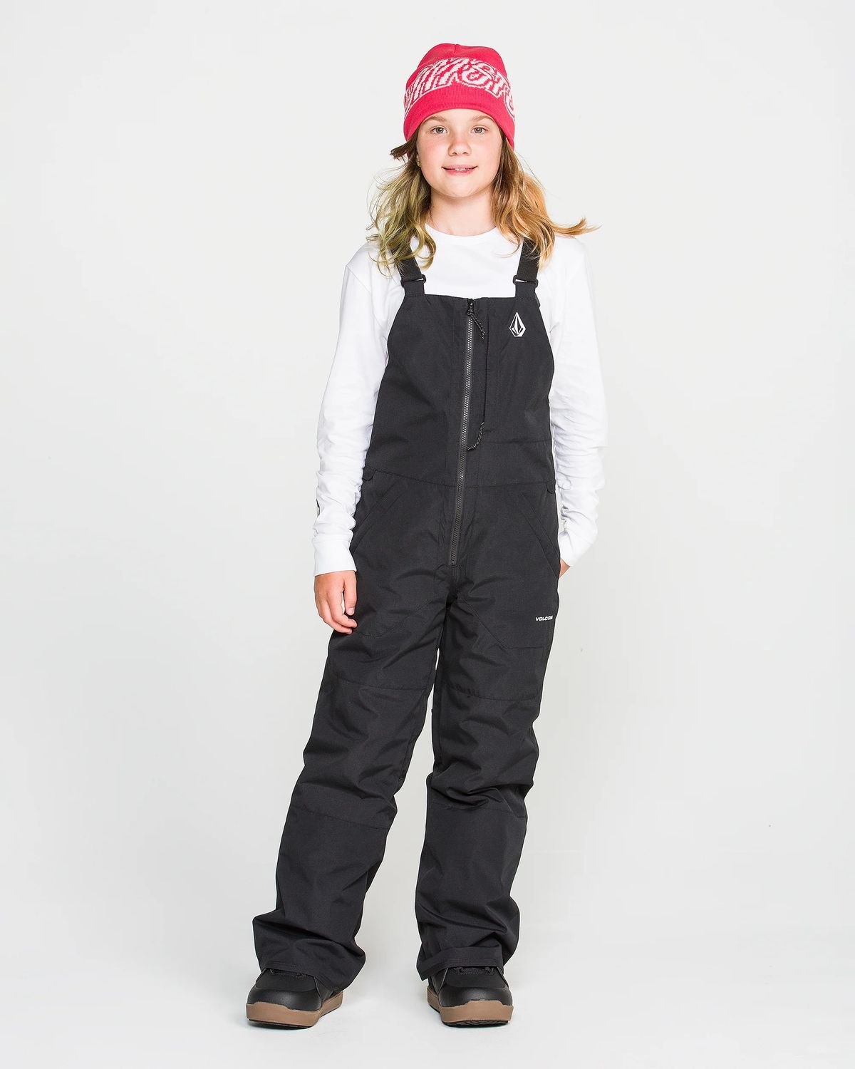 Volcom / Youth Barkley Insulated Bib Overall / Black