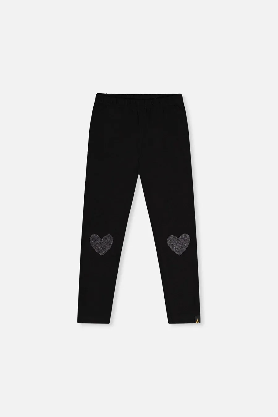 Deux Par Deux/Cotton Leggings/Black-09990B